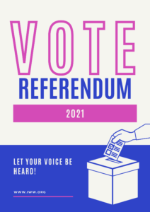 Call to action to vote in referendum